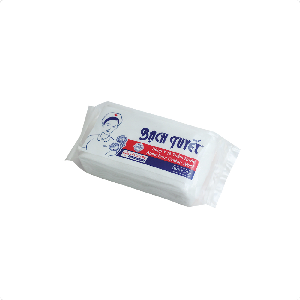 Absorbent cotton roll